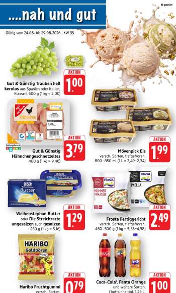 Prospekte Edeka - 24.08.2026 - 29.08.2026.