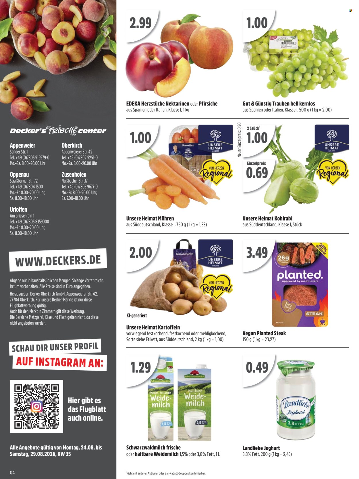 E center Prospekte  - 24.08.2026 - 29.08.2026. Seite 4
