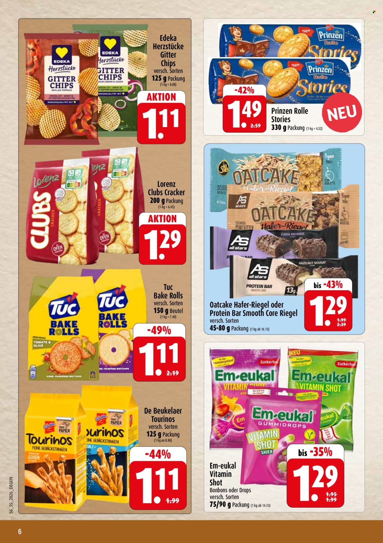 Edeka Prospekte  - 24.08.2026 - 29.08.2026. Seite 6