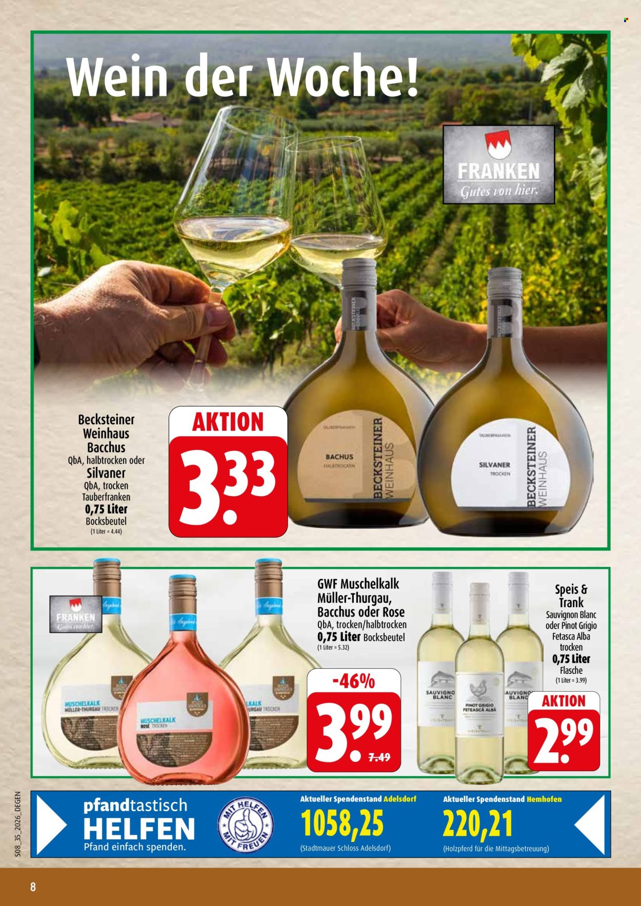 Edeka Prospekte  - 24.08.2026 - 29.08.2026. Seite 8
