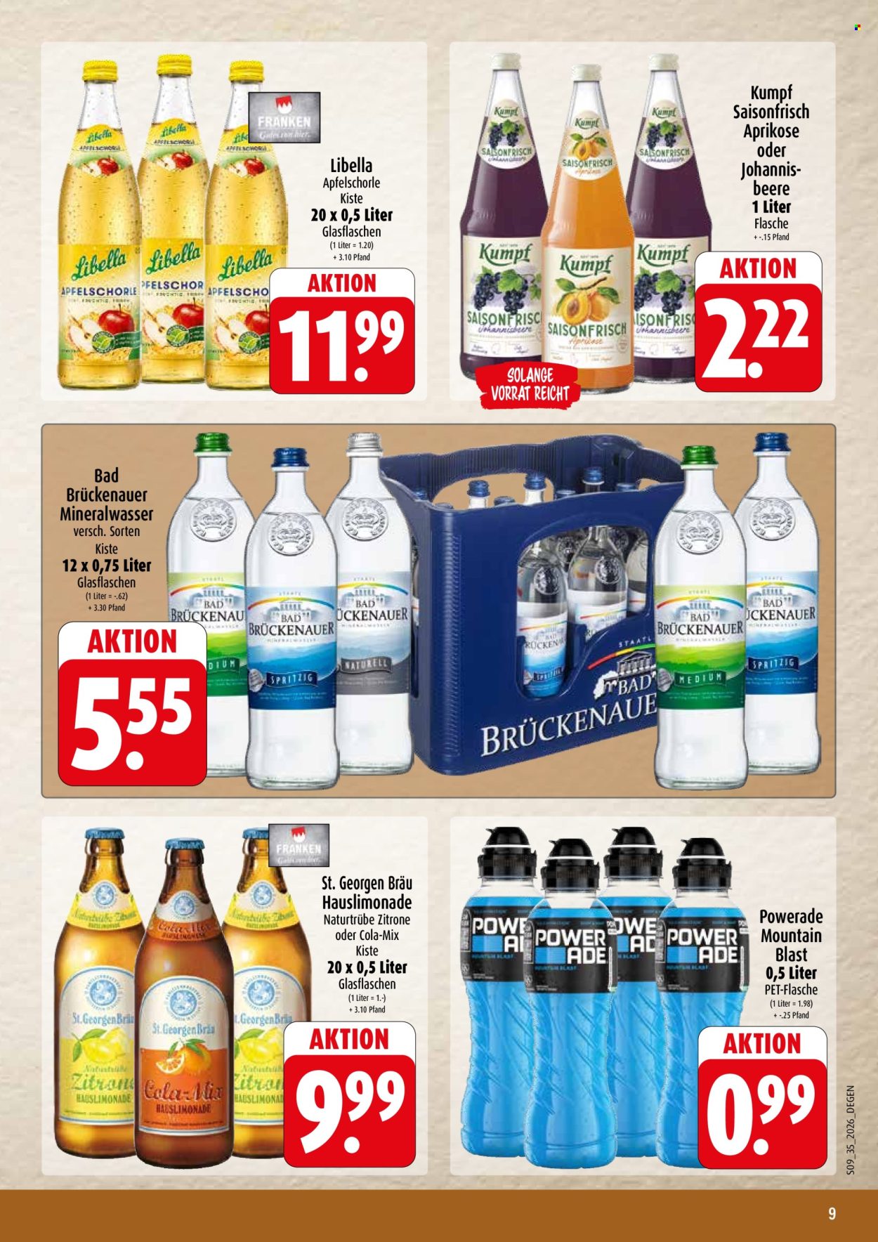 Edeka Prospekte  - 24.08.2026 - 29.08.2026. Seite 9