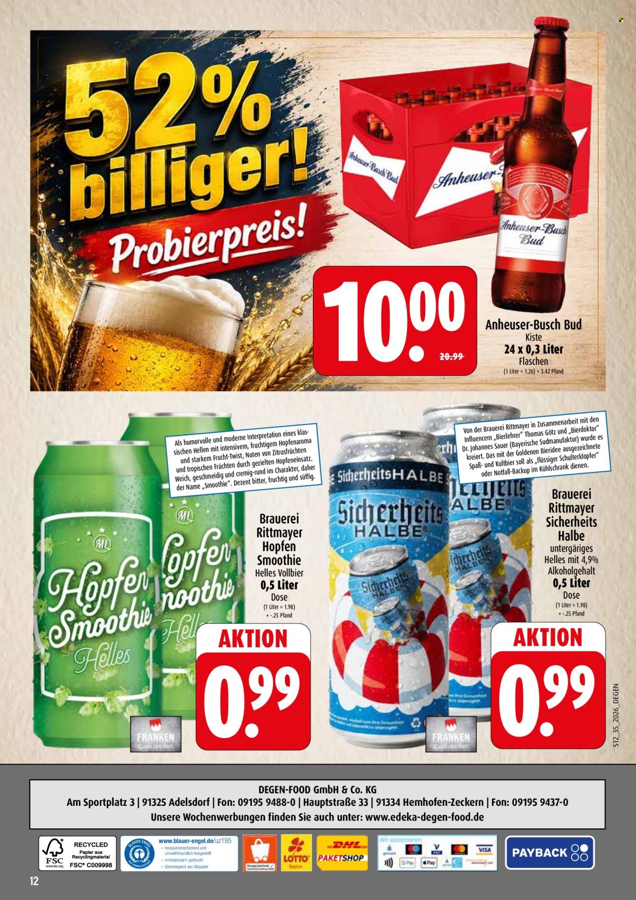 Edeka Prospekte  - 24.08.2026 - 29.08.2026. Seite 12