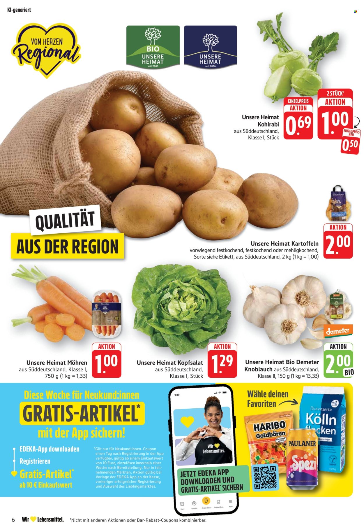 Edeka Prospekte  - 24.08.2026 - 29.08.2026. Seite 6
