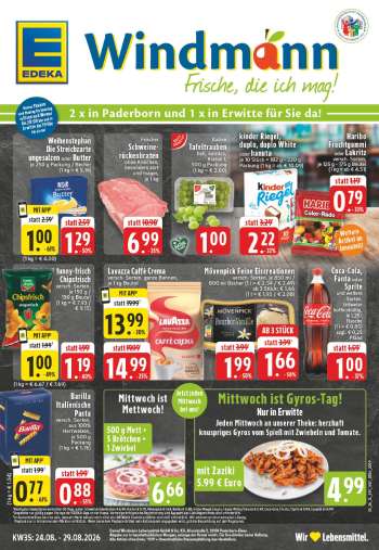 Prospekte Edeka - 24.08.2026 - 29.08.2026.