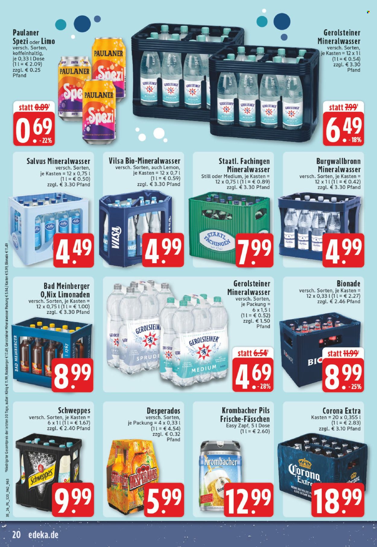Edeka Prospekte  - 24.08.2026 - 29.08.2026. Seite 22