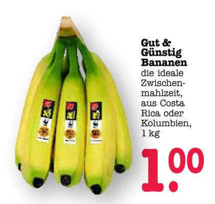 Gut & Günstig Bananen