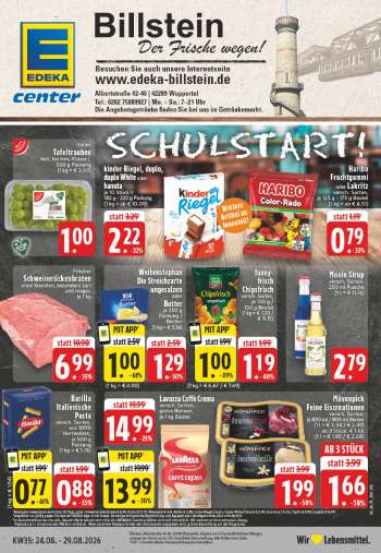Prospekte Edeka - 24.08.2026 - 29.08.2026.