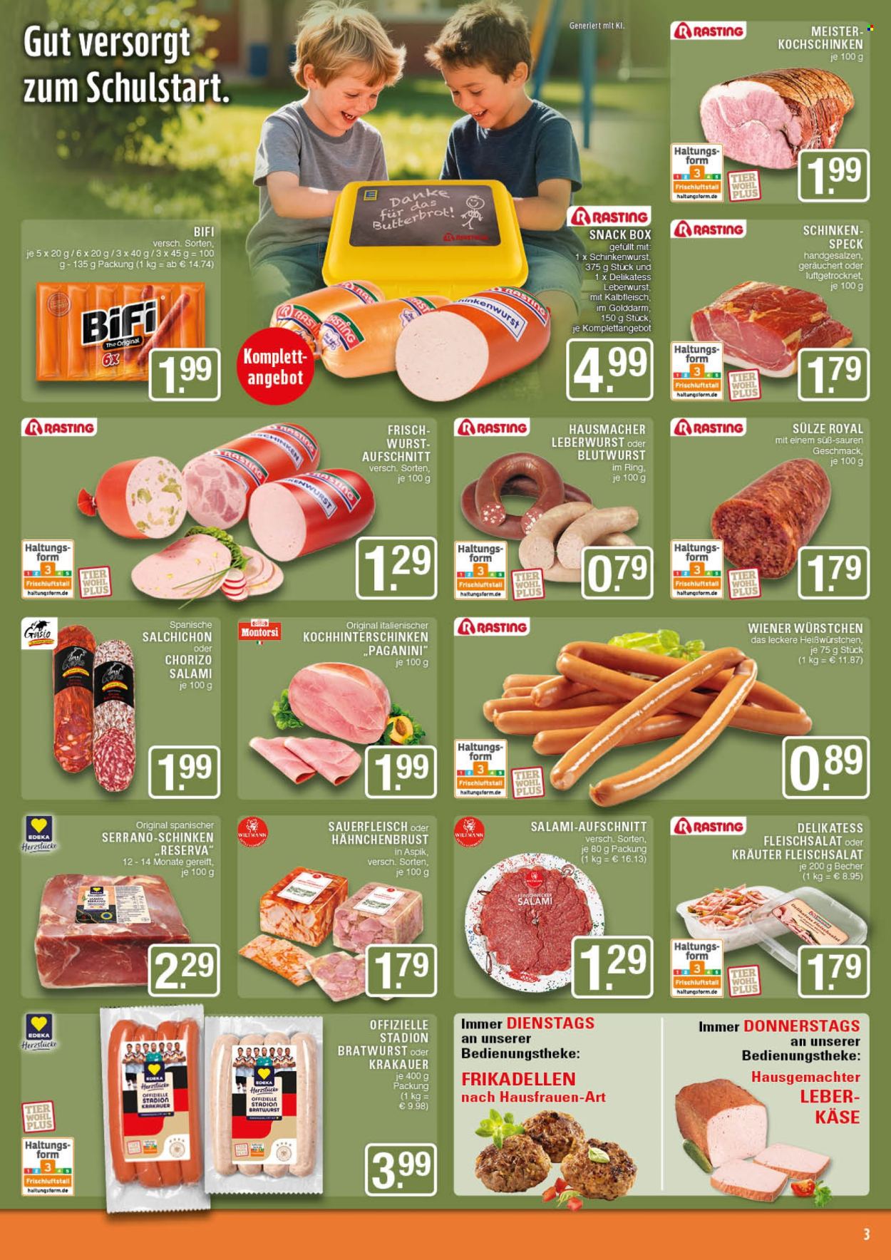 Edeka Prospekte  - 24.08.2026 - 29.08.2026. Seite 3