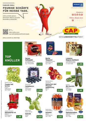 Prospekte CAP-Markt - 24.08.2026 - 29.08.2026.