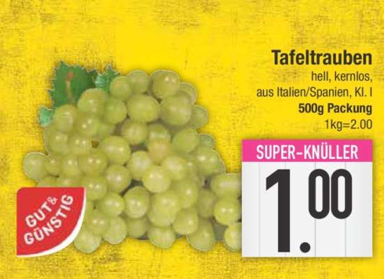 Tafeltrauben