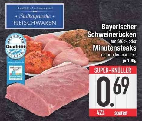 Bayerischer Schweinerücken