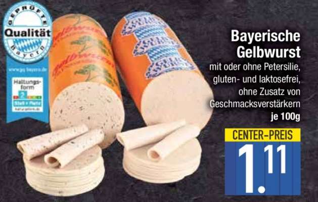 Bayerische Gelbwurst