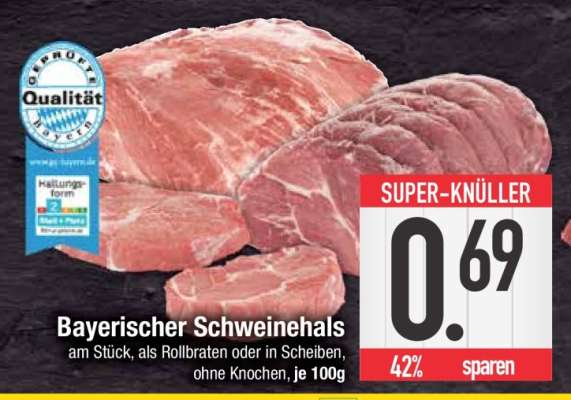 Bayerischer Schweinehals