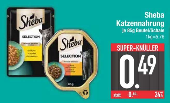 SHEBA Katzennahrung