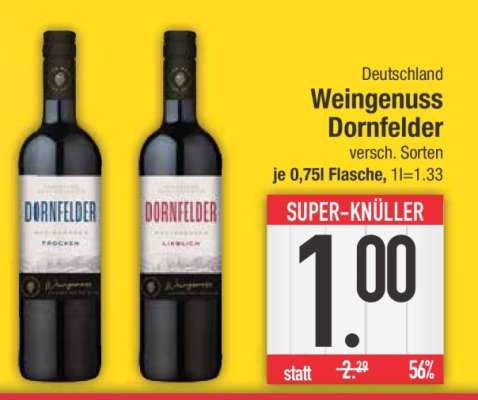 Weingenuss Dornfelder