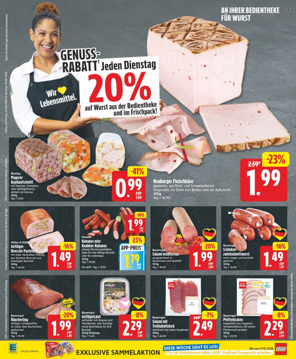 Edeka Prospekte  - 24.08.2026 - 29.08.2026. Seite 8