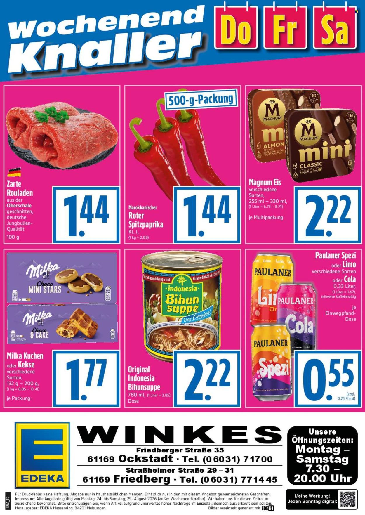 Edeka Prospekte  - 24.08.2026 - 29.08.2026. Seite 12