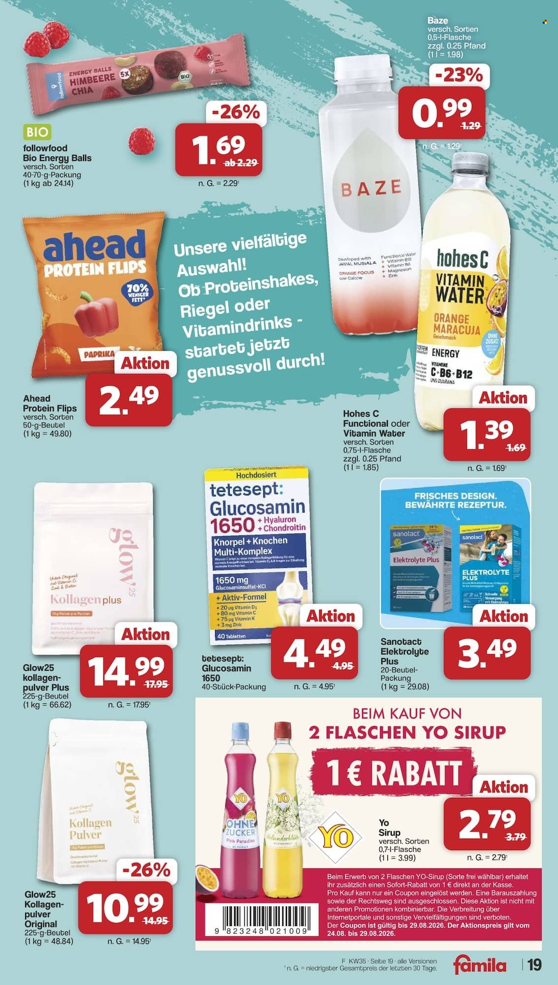 famila Prospekte  - 24.08.2026 - 29.08.2026. Seite 21