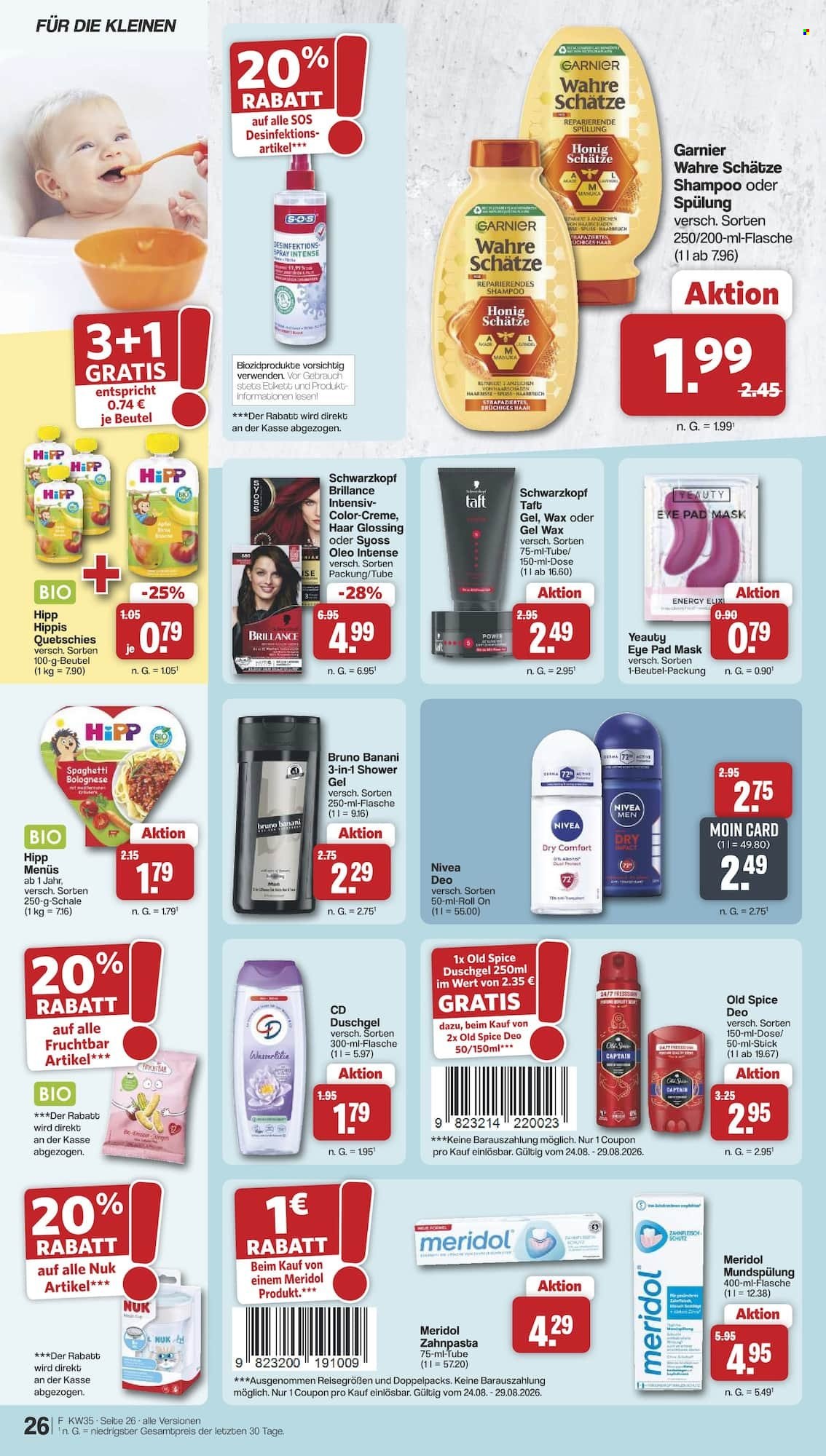 famila Prospekte  - 24.08.2026 - 29.08.2026. Seite 30