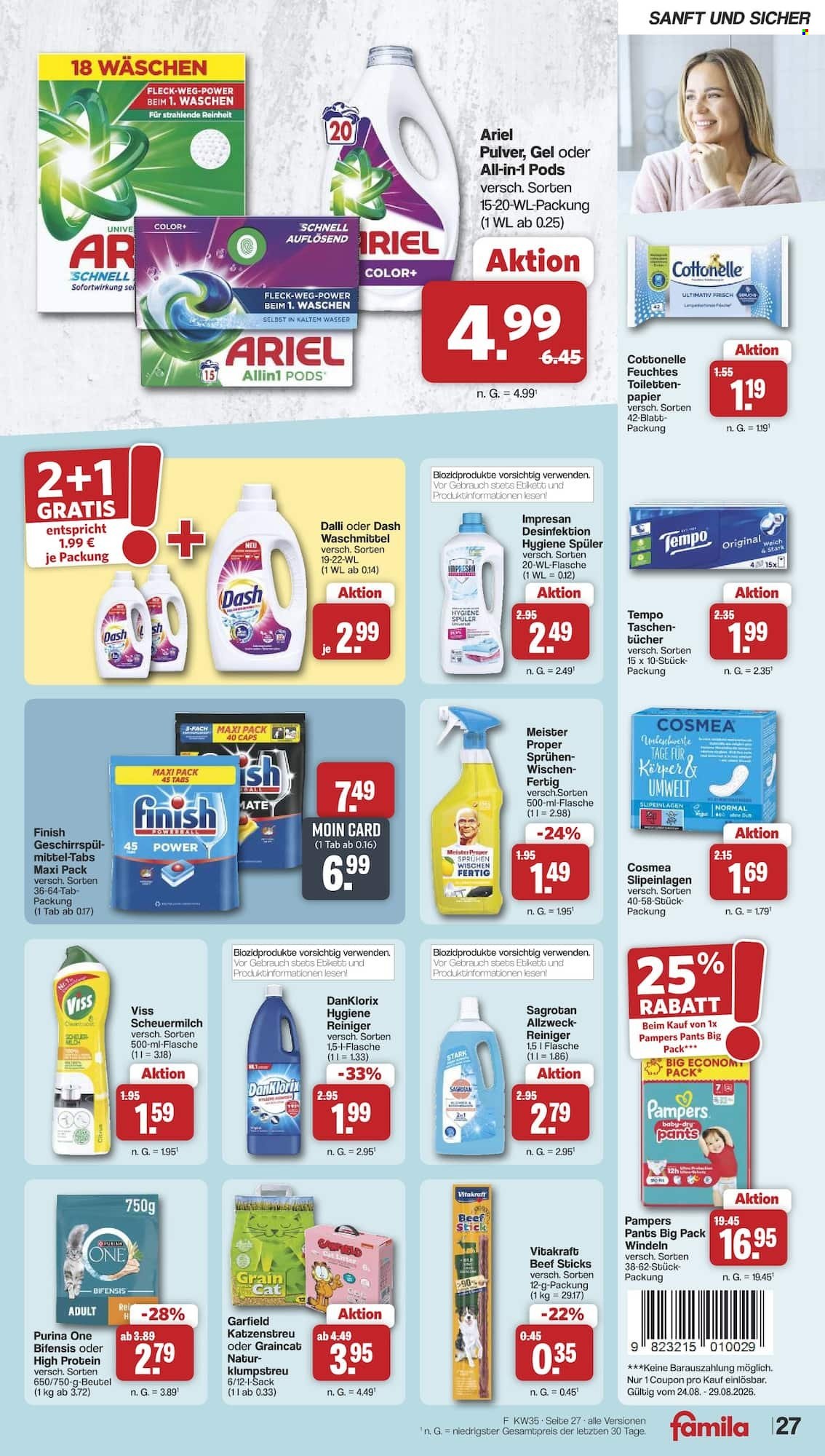 famila Prospekte  - 24.08.2026 - 29.08.2026. Seite 31