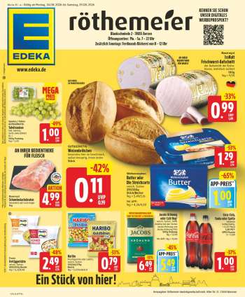 Prospekte Edeka - 24.08.2026 - 29.08.2026.