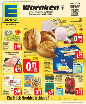 Prospekte Edeka - 24.08.2026 - 29.08.2026.