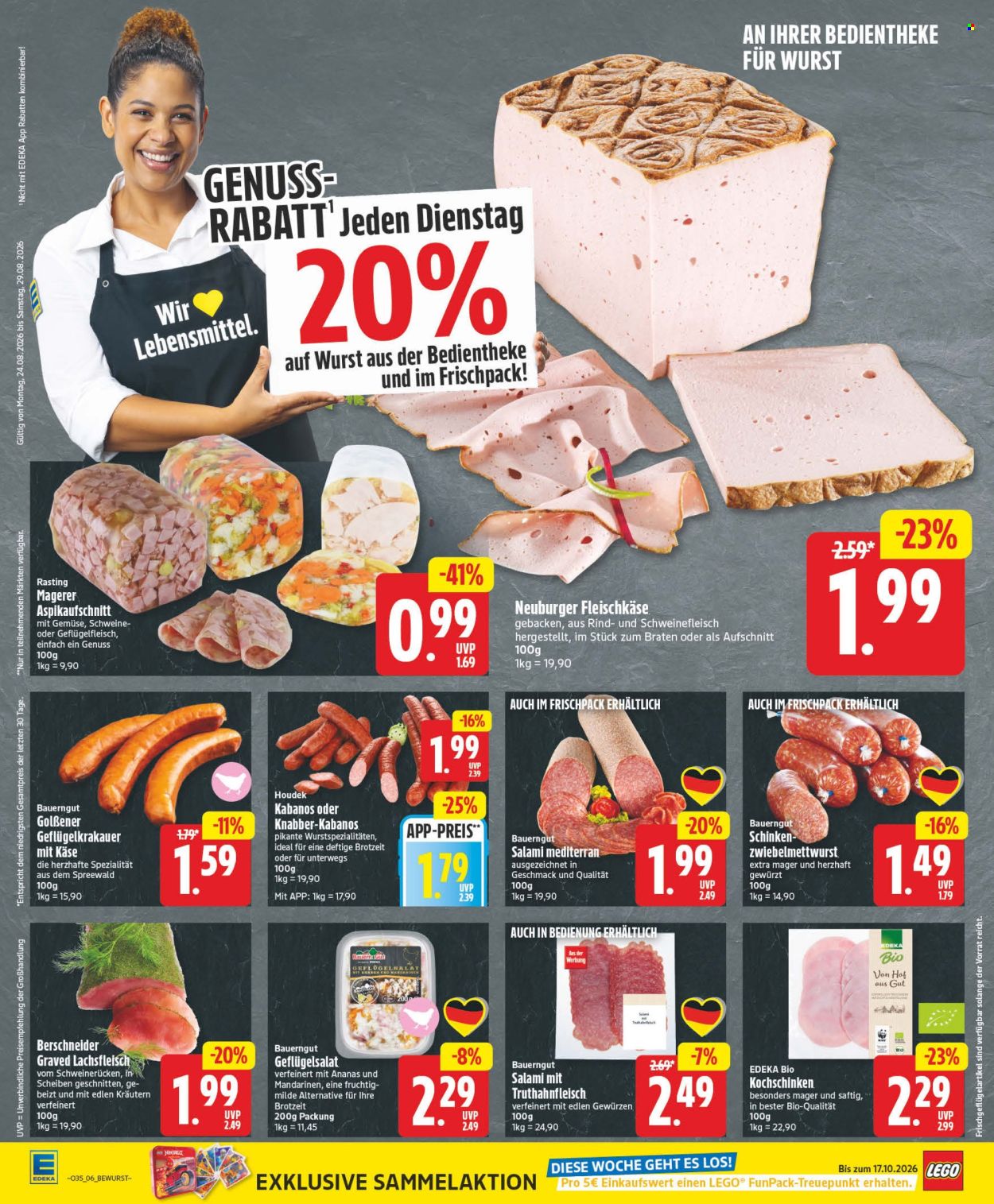 Edeka Prospekte  - 24.08.2026 - 29.08.2026. Seite 8