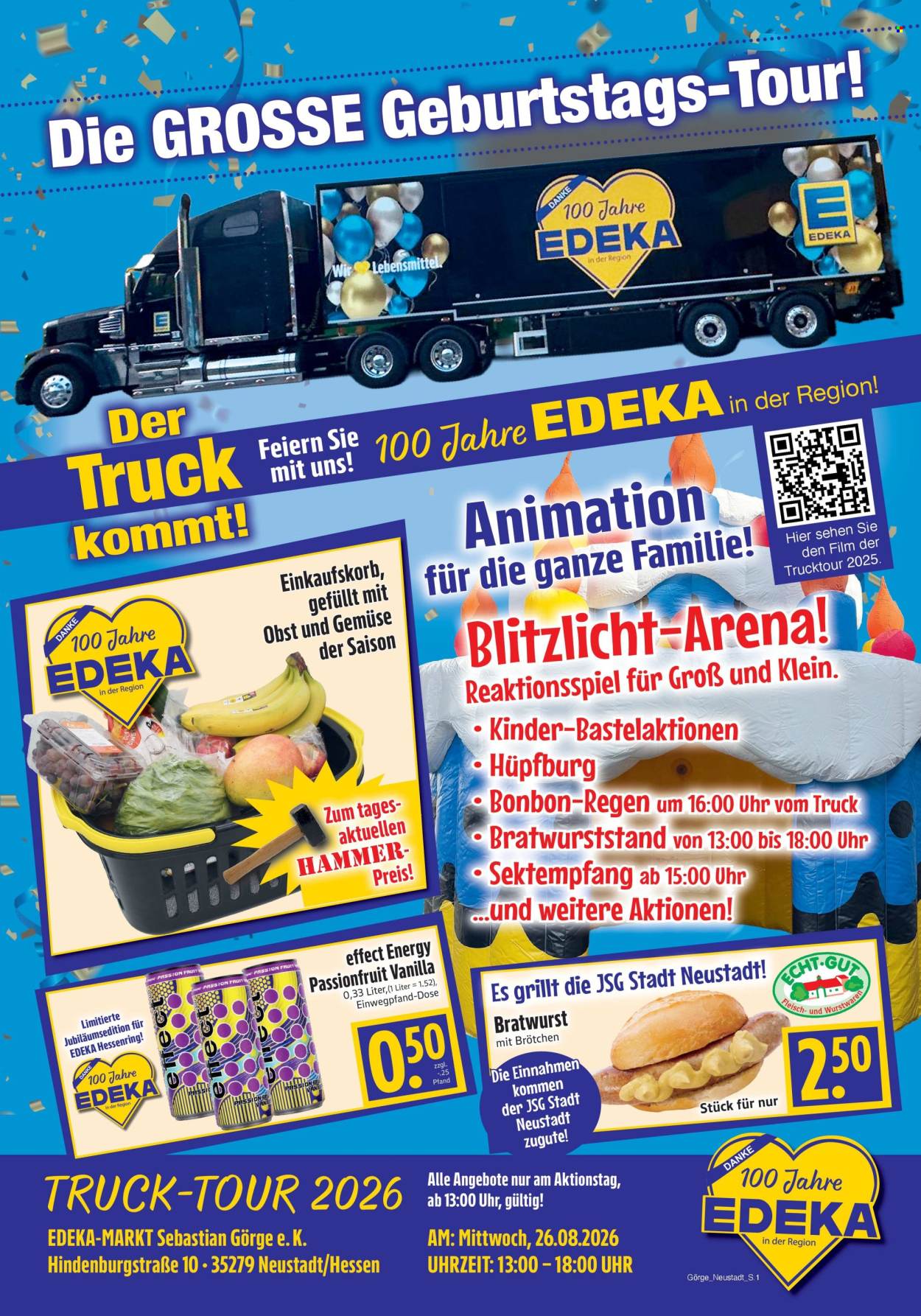 Edeka Prospekte  - 24.08.2026 - 29.08.2026. Seite 1