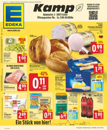 Prospekte Edeka - 24.08.2026 - 29.08.2026.