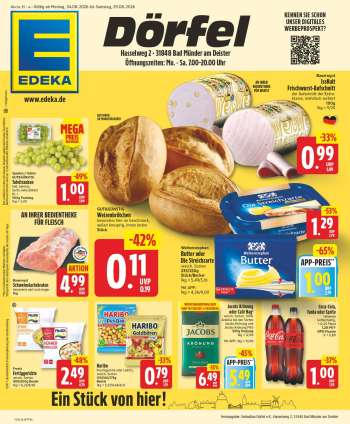 Prospekte Edeka - 24.08.2026 - 29.08.2026.