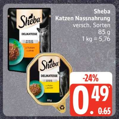 Sheba Katzen- nassnahrung*