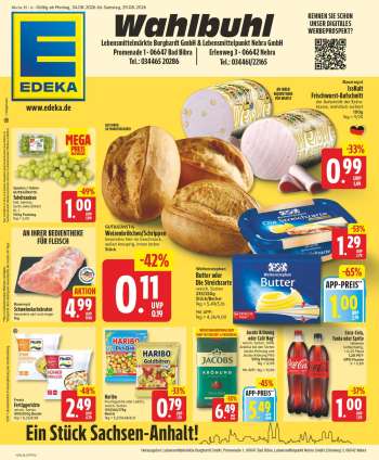 Prospekte Edeka - 24.08.2026 - 29.08.2026.