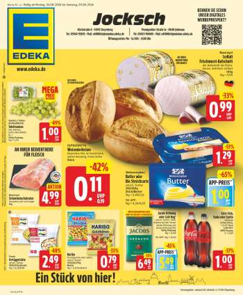Prospekte Edeka - 24.08.2026 - 29.08.2026.