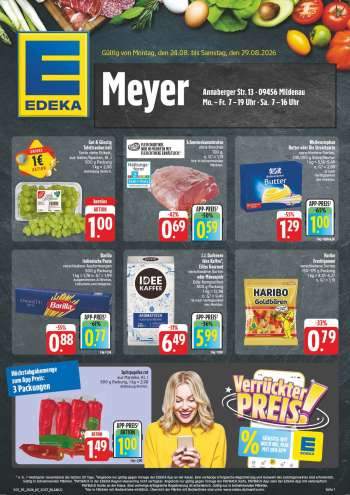 Prospekte Edeka - 24.08.2026 - 29.08.2026.