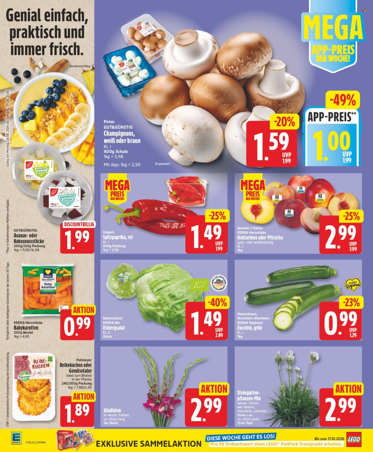 Edeka Prospekte  - 24.08.2026 - 29.08.2026. Seite 2