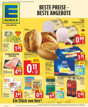 Prospekte Edeka - 24.08.2026 - 29.08.2026.