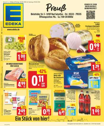 Prospekte Edeka - 24.08.2026 - 29.08.2026.