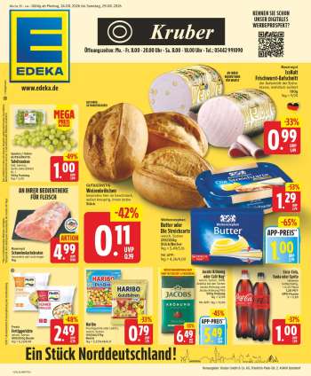 Prospekte Edeka - 24.08.2026 - 29.08.2026.