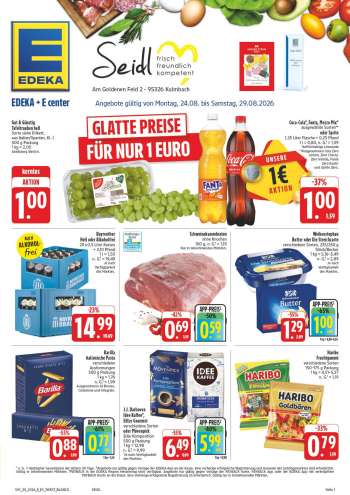 Prospekte E center - 24.08.2026 - 29.08.2026.