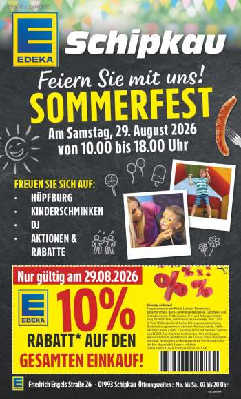 Prospekte Edeka - 24.08.2026 - 29.08.2026.