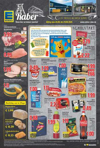 Prospekte Edeka - 24.08.2026 - 29.08.2026.