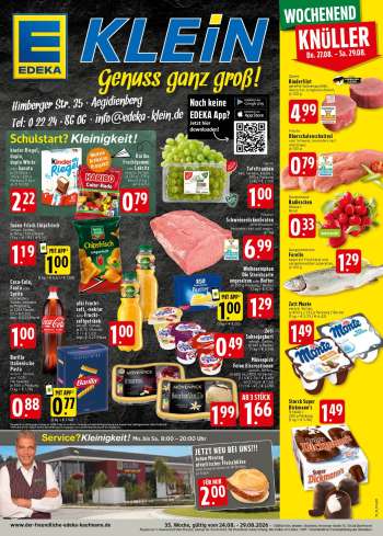 Prospekte Edeka - 24.08.2026 - 29.08.2026.