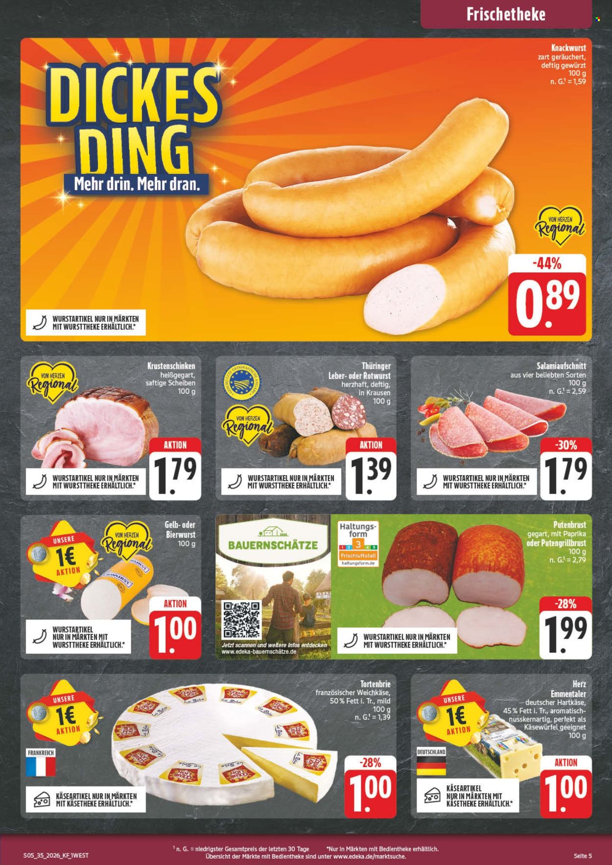 Edeka Prospekte  - 24.08.2026 - 29.08.2026. Seite 5