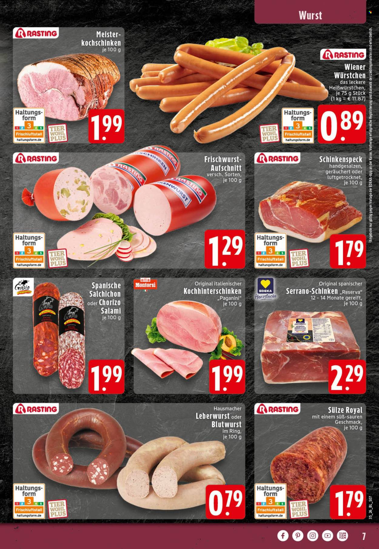 Edeka Prospekte  - 24.08.2026 - 29.08.2026. Seite 7