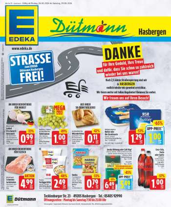 Prospekte Edeka - 24.08.2026 - 29.08.2026.