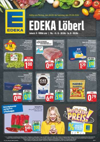 Prospekte Edeka - 24.08.2026 - 29.08.2026.