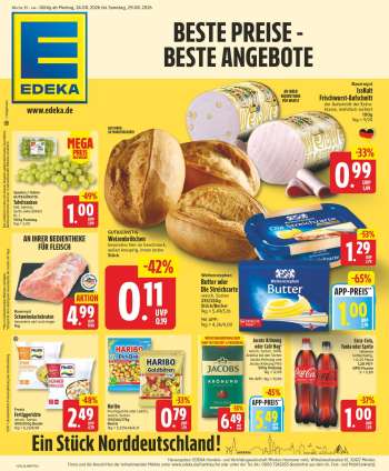 Prospekte Edeka - 24.08.2026 - 29.08.2026.