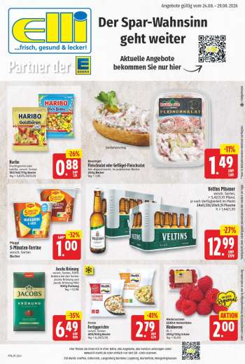Prospekte Edeka - 24.08.2026 - 29.08.2026.