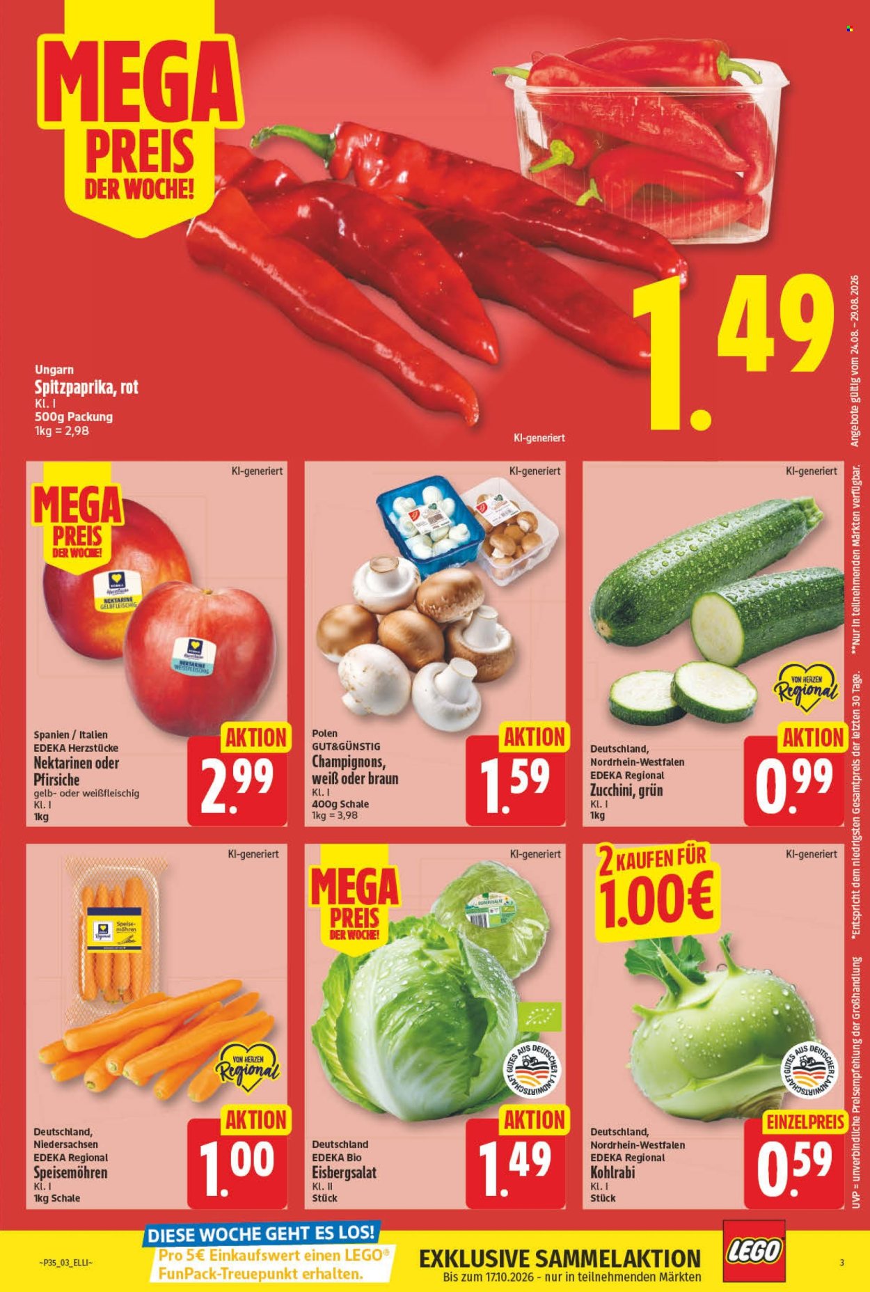 Edeka Prospekte  - 24.08.2026 - 29.08.2026. Seite 5