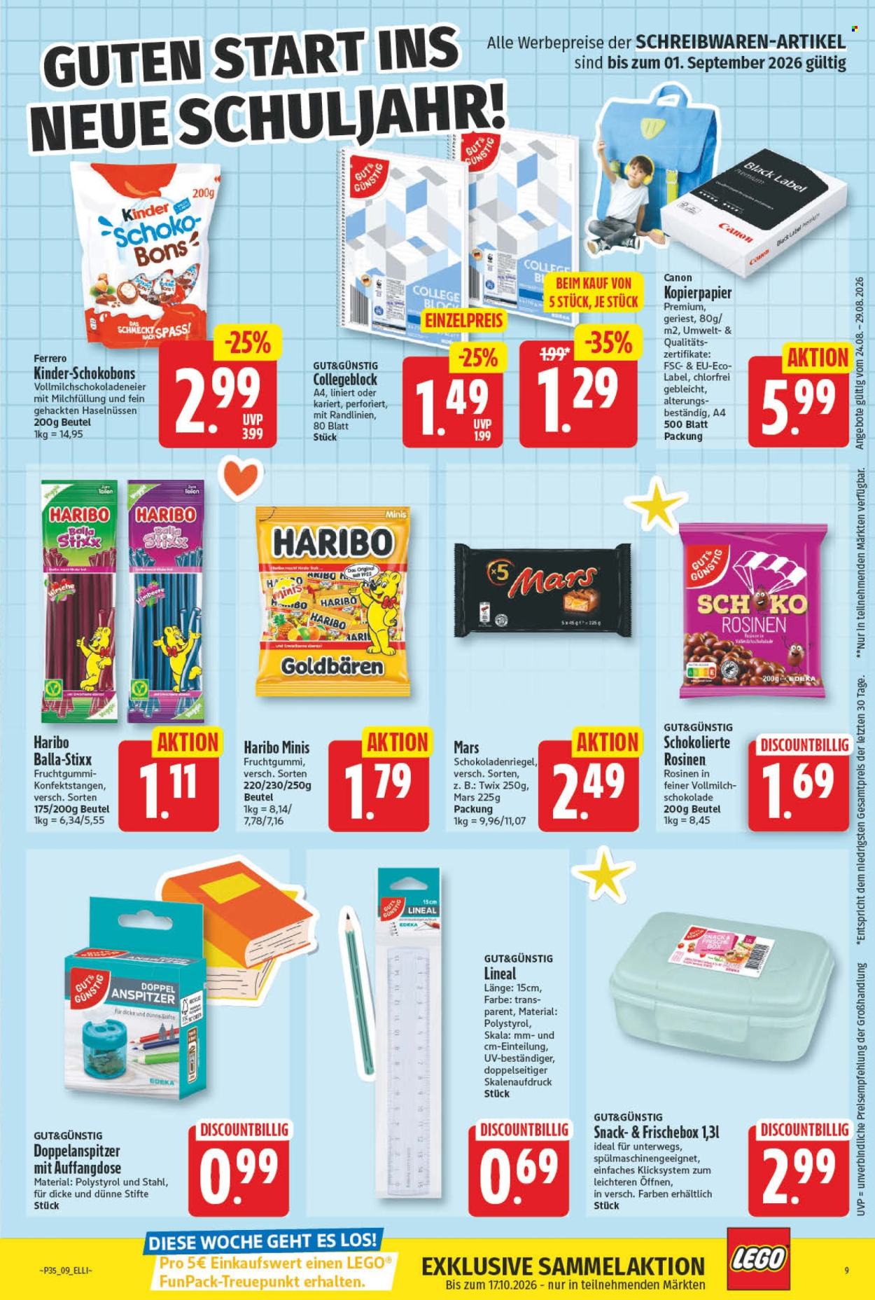 Edeka Prospekte  - 24.08.2026 - 29.08.2026. Seite 11